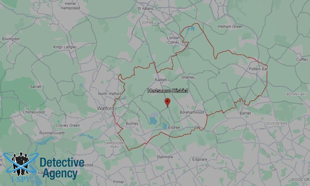 Bug Sweeping Coverage Across Hertsmere