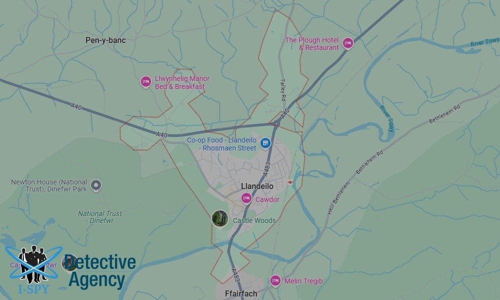 Bug Sweeping Coverage Across Llandeilo