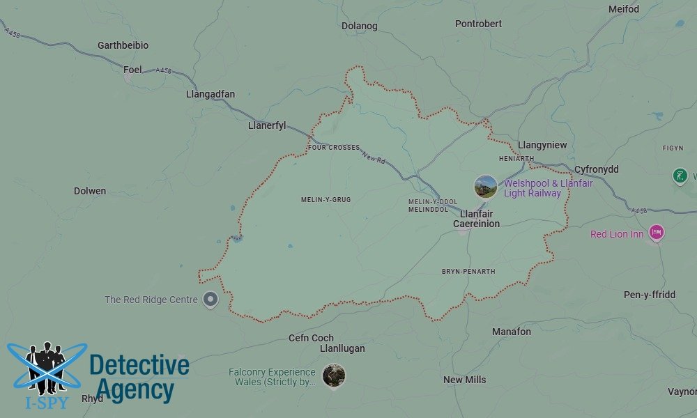 Bug Sweeping Coverage Across Llanfair Caereinion