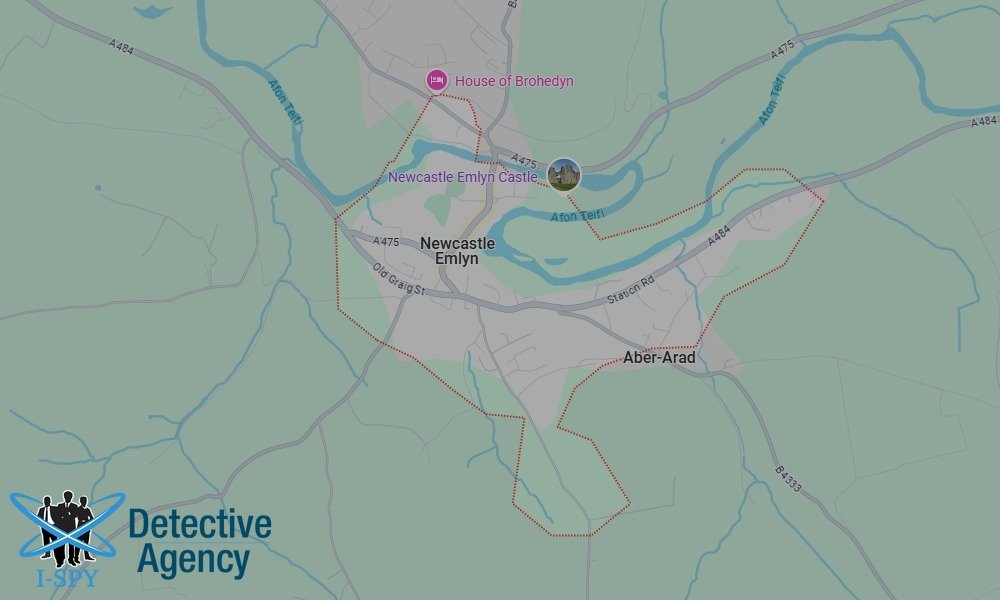 Bug Sweeping Coverage Across Newcastle Emlyn