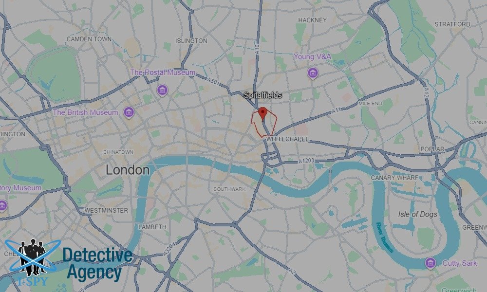 Bug Sweeping Coverage Across Spitalfields