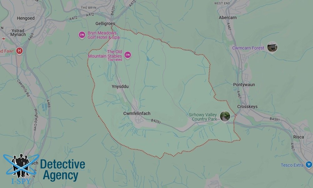 Bug Sweeping Coverage Across Ynysddu